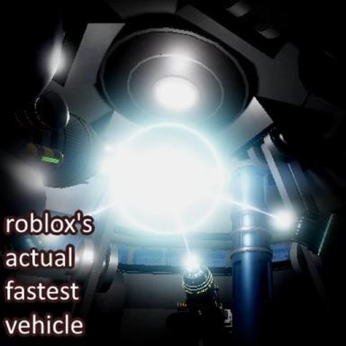 Roblox's ACTUAL Fastest Vehicle icon