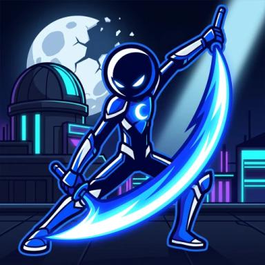 Thumbnail for Neon Stickdown Game