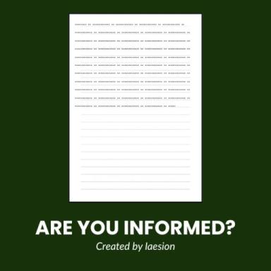 Thumbnail for Are you Informed? Game