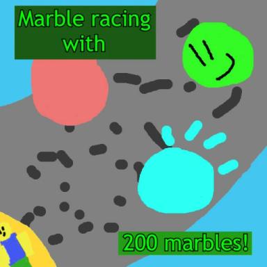 Marble Racing with 200 Marbles! icon