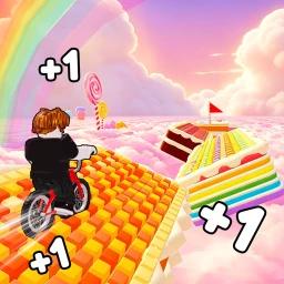 Thumbnail for 🚲+1 Speed Bike Candy Race Game