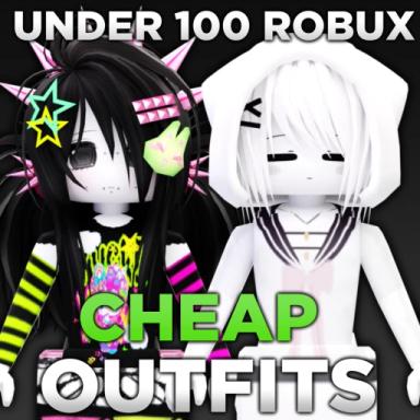 Thumbnail for [UPDATE] Under 100 Robux Cheap Outfit Ideas Game