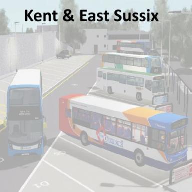 Kent & East Sussęx Bus Simulator icon