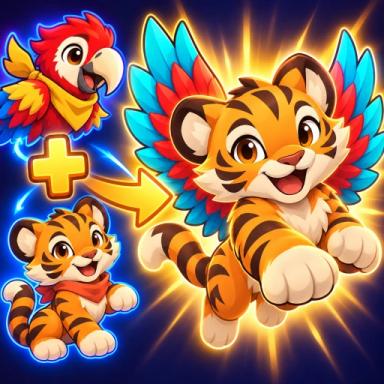 Thumbnail for Fuse Wild Pets! 🐯 Hatch Defense TD Game