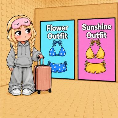 Thumbnail for Would You Rather: Vacation Outfit Tower ✈️🏖️ Game