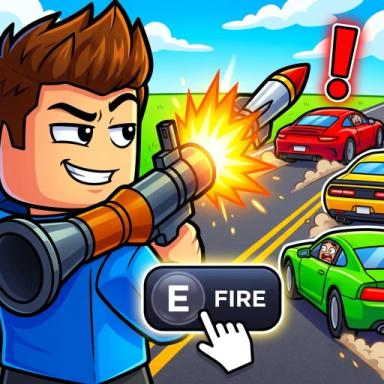 Thumbnail for [CODES🎁] CARS 🚗 VS ROCKETS 🚀 Game