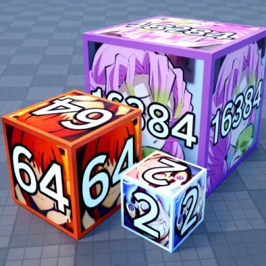 Thumbnail for 🧊 2048 Anime Cube Merge Game