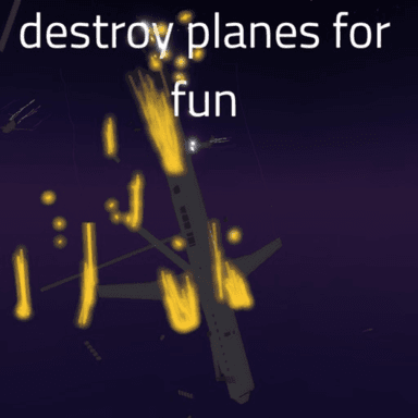 destroy planes for fun icon
