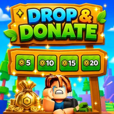 Thumbnail for [✨] Drop & Donate | Clothing Shop Game