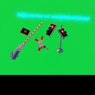 Build a German and Austrian Railroad Crossing!  icon