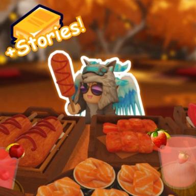 Thumbnail for Listen to Stories and Mukbang [📖+🍗]d Game