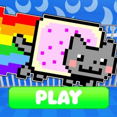 Thumbnail for NYAN CAT'S PRISON RUN! (Obby) Game