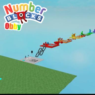Thumbnail for NumberBlocks Obby Game