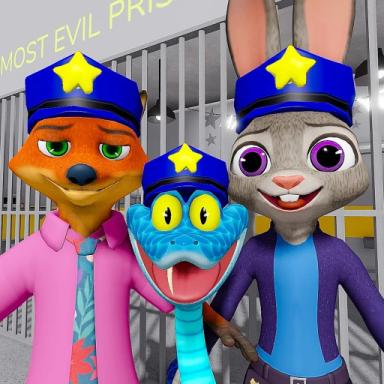 Thumbnail for ZOOTOPIA POLICE FAMILY PRISON RUN ESCAPE! (Obby) Game