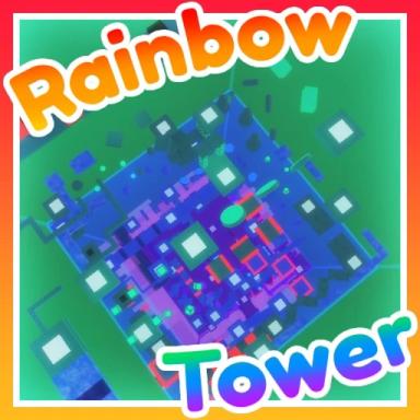 Thumbnail for Rainbow Tower Obby Game
