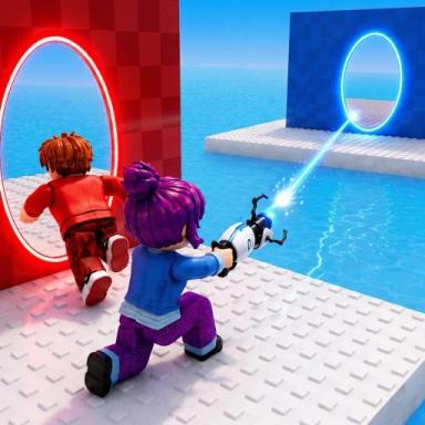Thumbnail for PORTALS [2 Player Obby] Game