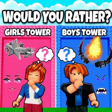 Thumbnail for Would You Rather: Girls & Boys Outfit Tower Game