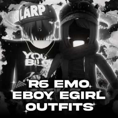 Thumbnail for [NEW🤍] R6 EMO EBOY EGIRL OUTFITS Game
