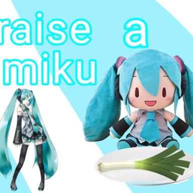 Raise a Miku (cannot update anymore) icon