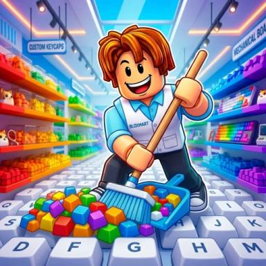 Thumbnail for Clean the Keyboard Store!  Game