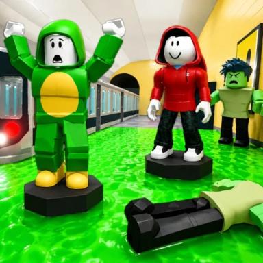 Thumbnail for ESCAPE SUBWAY OBBY! Game