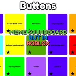 Meme Soundboard but in ROBLOX! icon