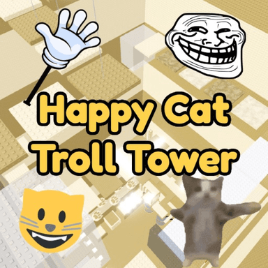 Happy Cat Troll Tower 😺 icon