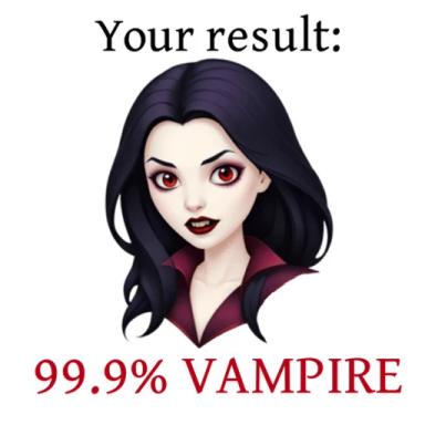Thumbnail for 🧛Vampire Test  Game