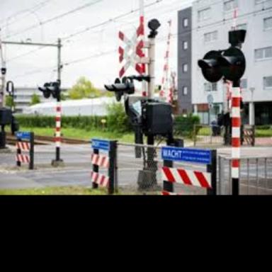 Build a Dutch railroad crossing icon
