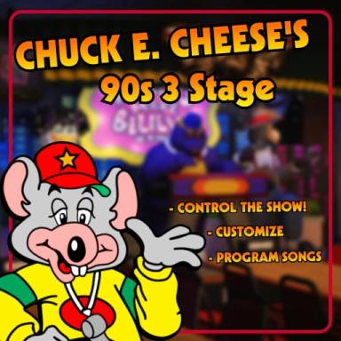 Thumbnail for Control a 90s Chuck E Cheese 3-Stage Game