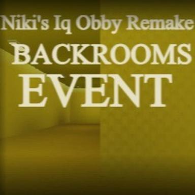 Niki's Iq Obby remake [BACKROOMS EVENT] icon