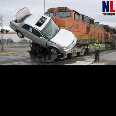 Thumbnail for Train hits cars Game