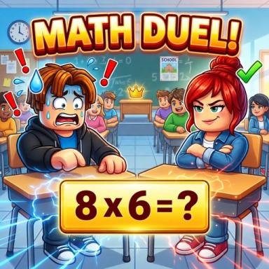 Thumbnail for Math Class Duels Game