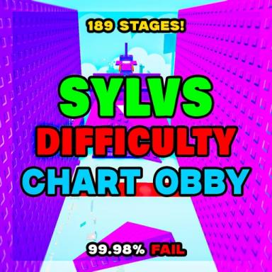 Thumbnail for Sylv's Difficulty Chart Obby 🏆 Game