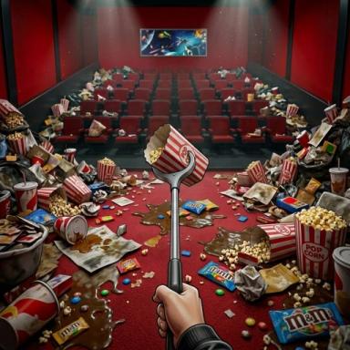 Thumbnail for 🍿Clean the Theater!   Game