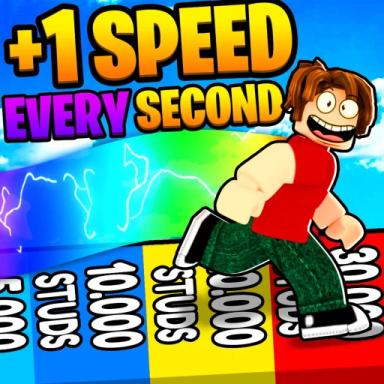 Thumbnail for +1 Speed Every Second ⚡ Game