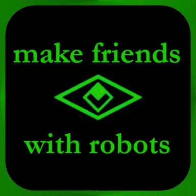 chat bots with artificial intelligence icon