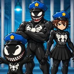 POLICE VENOM FAMILY PRISON RUN! (Obby) icon