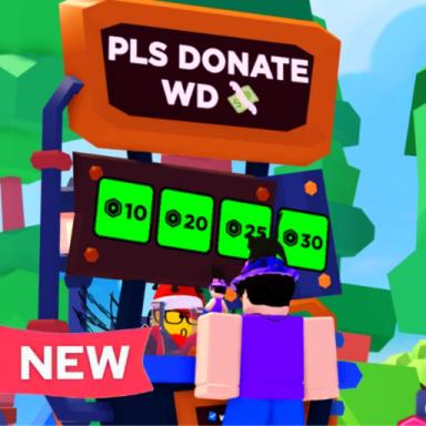 PLS DONATE WD 💸 icon