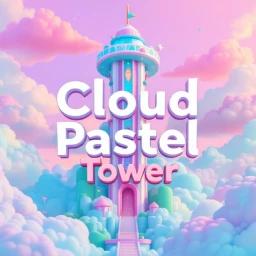 Cloud Pastel Tower icon