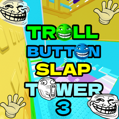 Troll Button Slap Tower 3🤚 icon