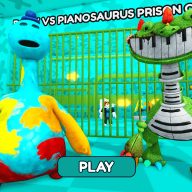 DOEY VS PIANOSAURUS PRISON RUN! (Obby) icon