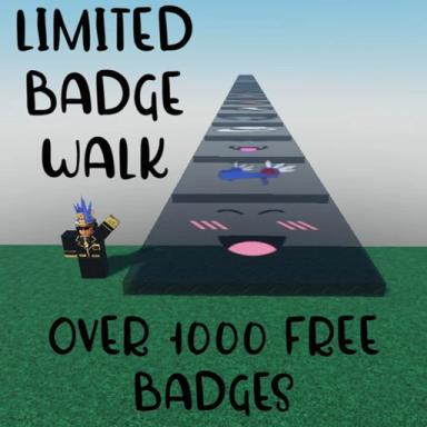 Thumbnail for [1000] LIMITEDS BADGE WALK Game