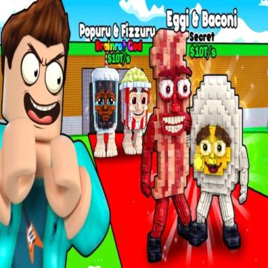 Thumbnail for 🥓 Eggi and Baconi 🤑 (X999999 LUCK) Game