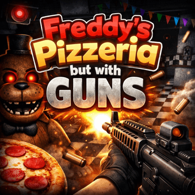 Freddy’s Pizzeria but with GUNS icon