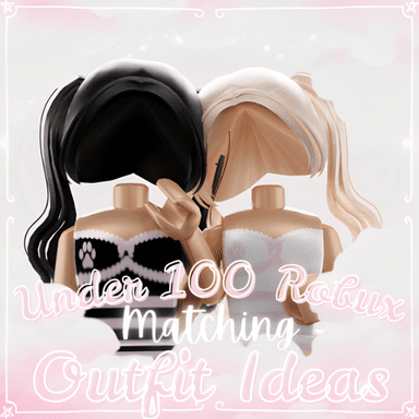 (🌸under 100 robux) matching outfit ideas icon