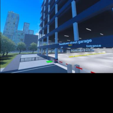Round Town Street Parking & City icon