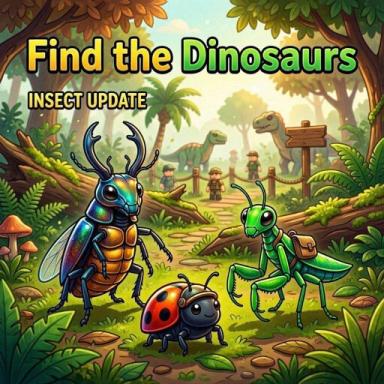 Thumbnail for Find The Dinosaurs 🦕 Game