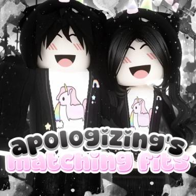 Thumbnail for ♡ ⸝⸝ apologizing's matching outfit ideas . ꒱ Game