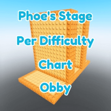 Phoe's Stage Per Difficulty Chart Obby icon